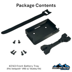 Small Front Battery Tray (Fits Vanquish® VRD with Stubby Kit)