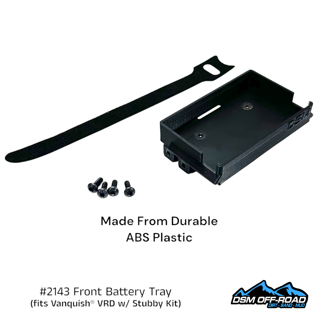 Small Front Battery Tray (Fits Vanquish® VRD with Stubby Kit)
