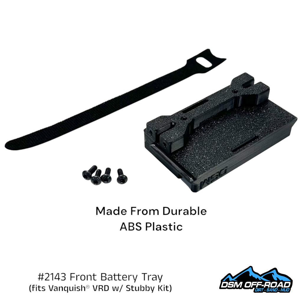 Small Front Battery Tray (Fits Vanquish® VRD with Stubby Kit)