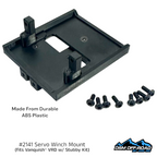 Full Size Servo Winch Mount (fits Vanquish® VRD w/ Stubby Kit)