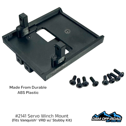 Servo Winch Mount (fits Vanquish® VRD w/ Stubby Kit)