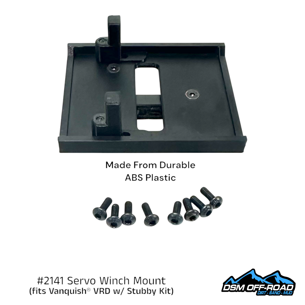 Full Size Servo Winch Mount (fits Vanquish® VRD w/ Stubby Kit)