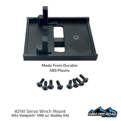 Servo Winch Mount (fits Vanquish® VRD w/ Stubby Kit)