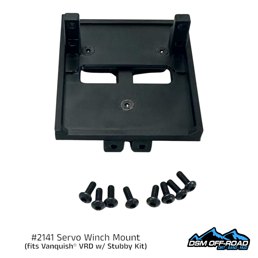 Full Size Servo Winch Mount (fits Vanquish® VRD w/ Stubby Kit)