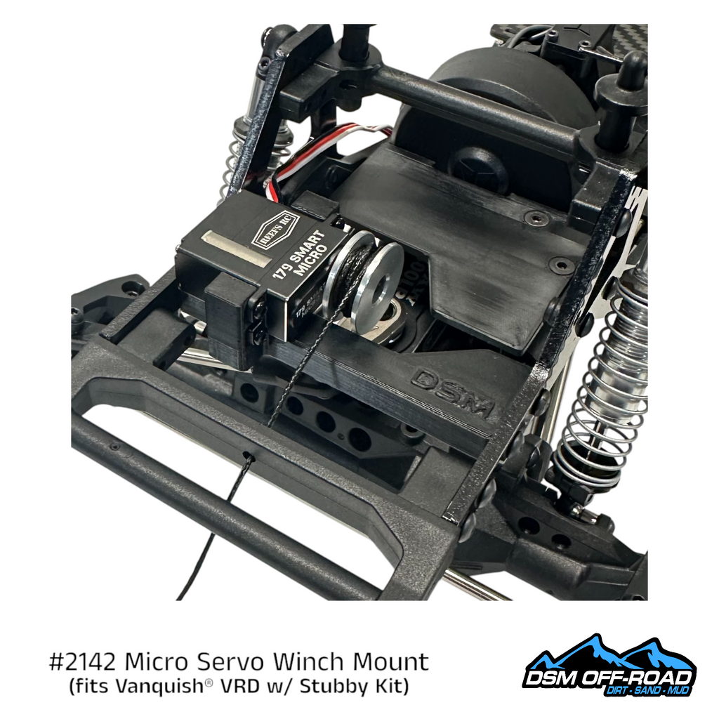 Micro Servo Winch Mount (for Vanquish® VRD w/ Stubby Kit)