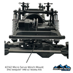 Micro Servo Winch Mount (for Vanquish® VRD w/ Stubby Kit) (STL File)