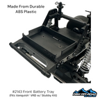 Small Front Battery Tray (Fits Vanquish® VRD with Stubby Kit) (STL File)