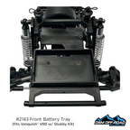 Small Front Battery Tray (Fits Vanquish® VRD with Stubby Kit) (STL File)