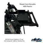 Small Front Battery Tray (Fits Vanquish® VRD with Stubby Kit) (STL File)
