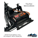 Small Front Battery Tray (Fits Vanquish® VRD with Stubby Kit) (STL File)