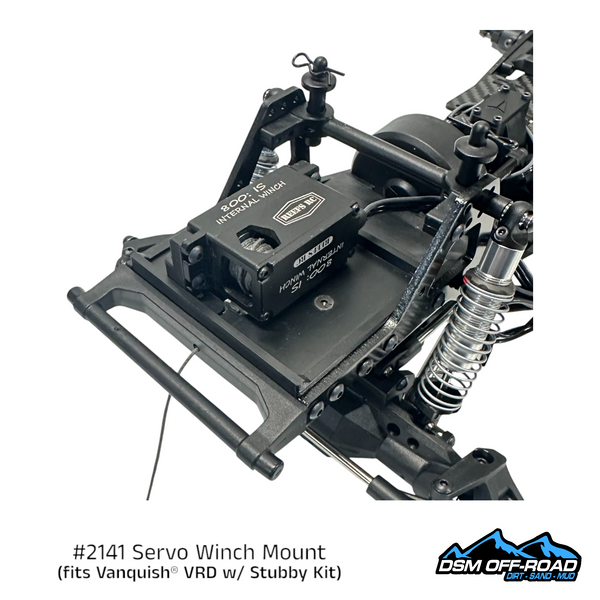 Full Size Servo Winch Mount (fits Vanquish® VRD w/ Stubby Kit)