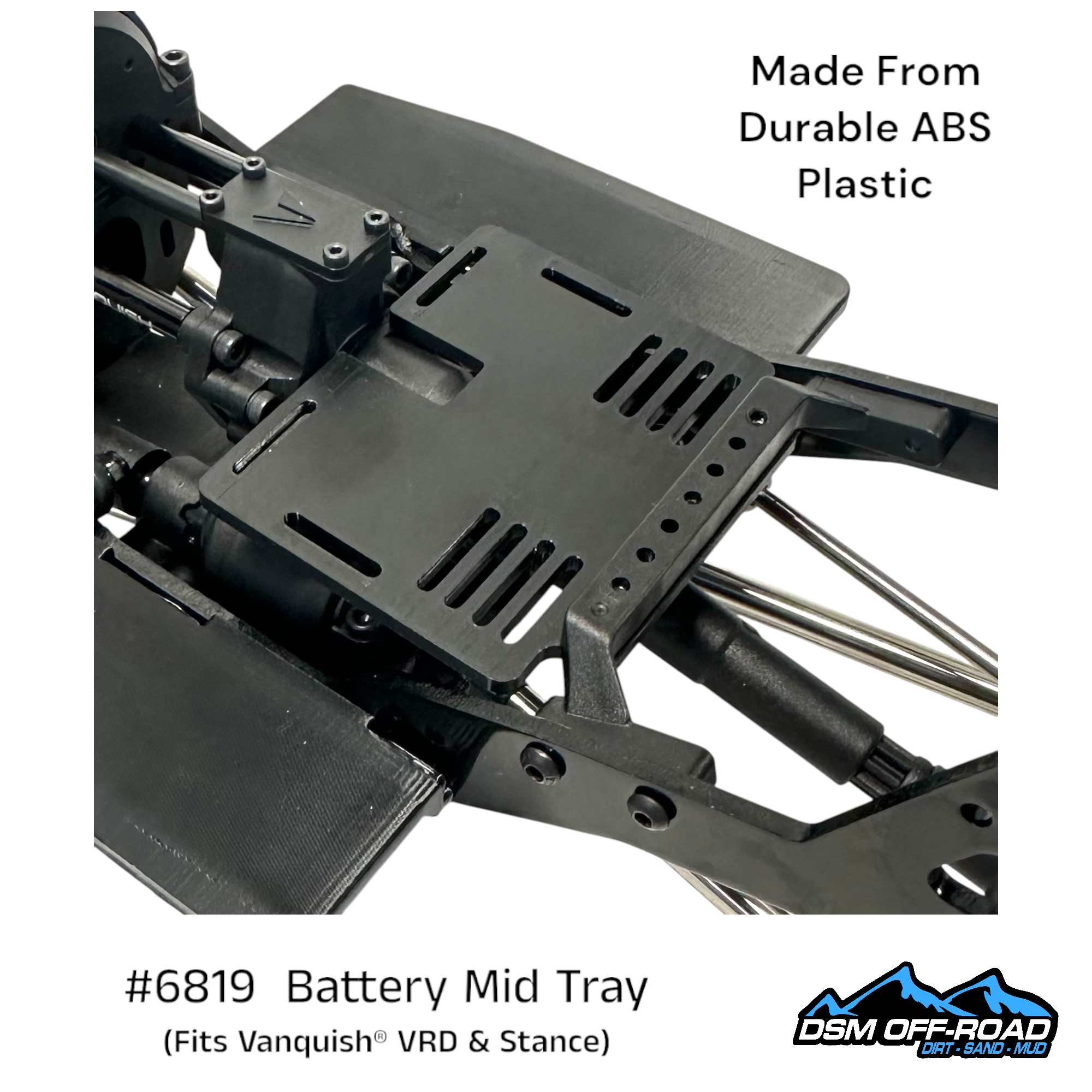 Battery Mid Tray (Fits Vanquish® VRD & Stance)