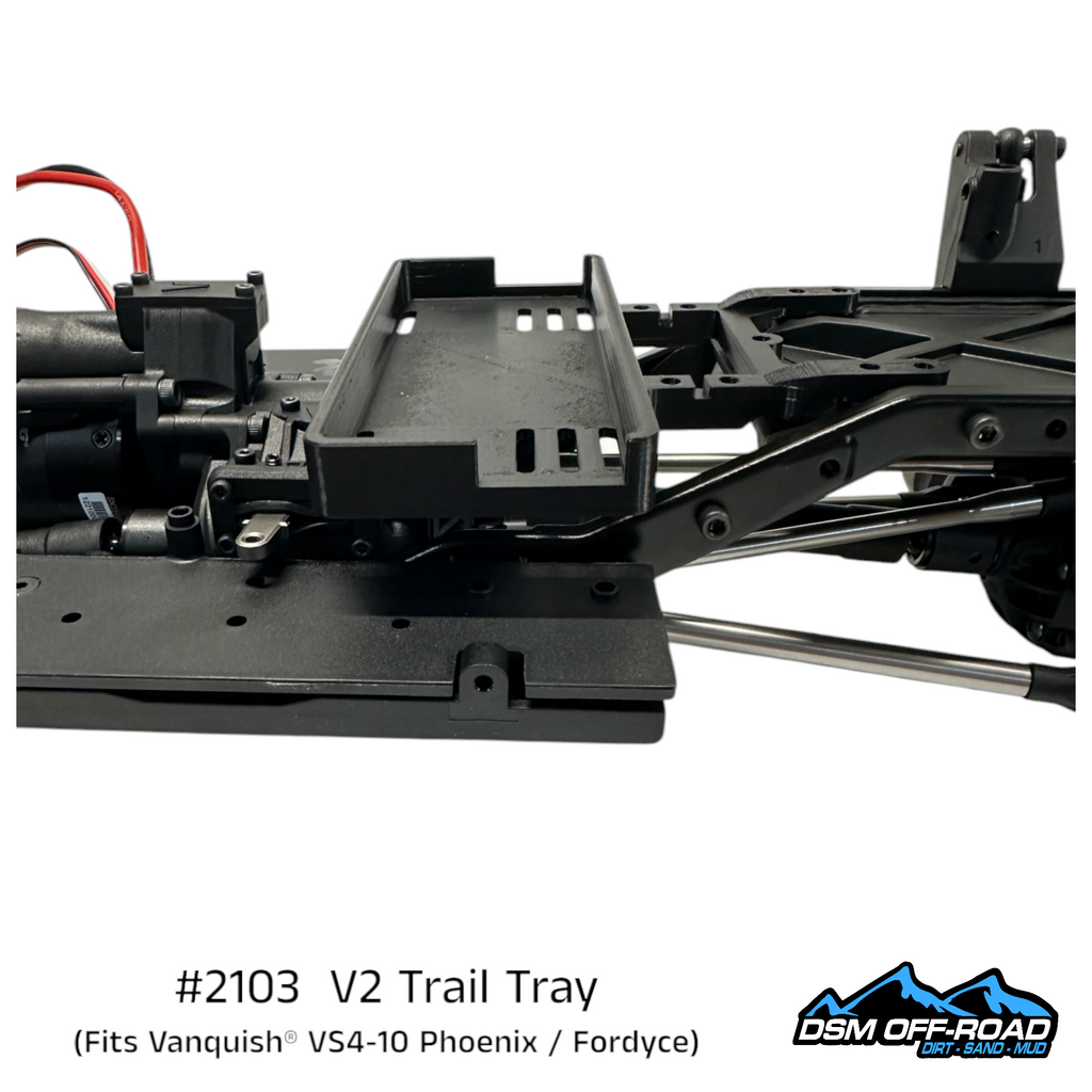 Trail Series Battery Tray (Fits Vanquish® VS4-10, Phoenix, Fordyce)