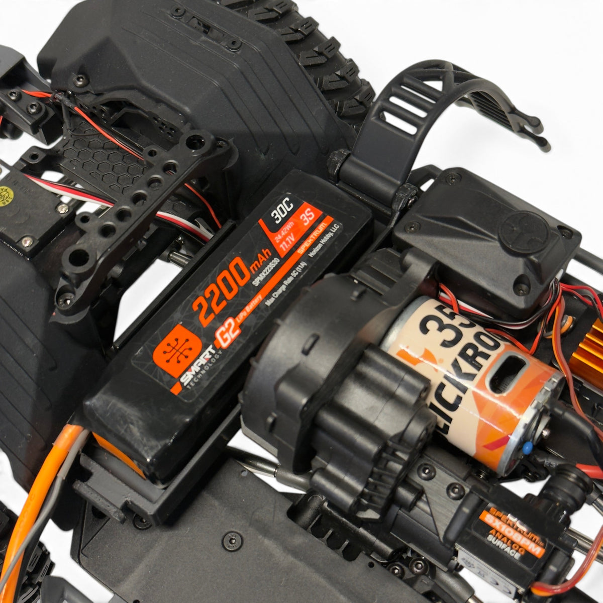 Forward Battery Tray Set (Fits Axial® JT Gladiator)