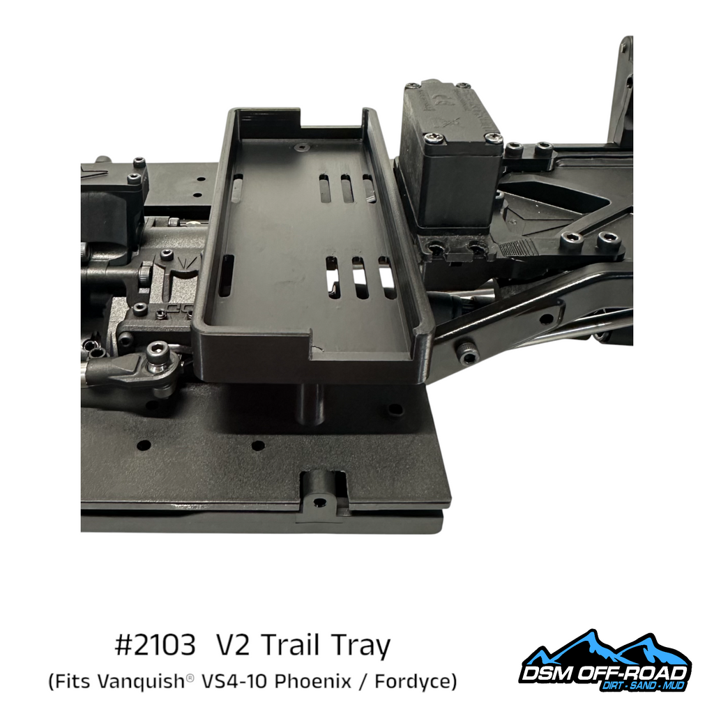 Trail Series Battery Tray (Fits Vanquish® VS4-10, Phoenix, Fordyce)