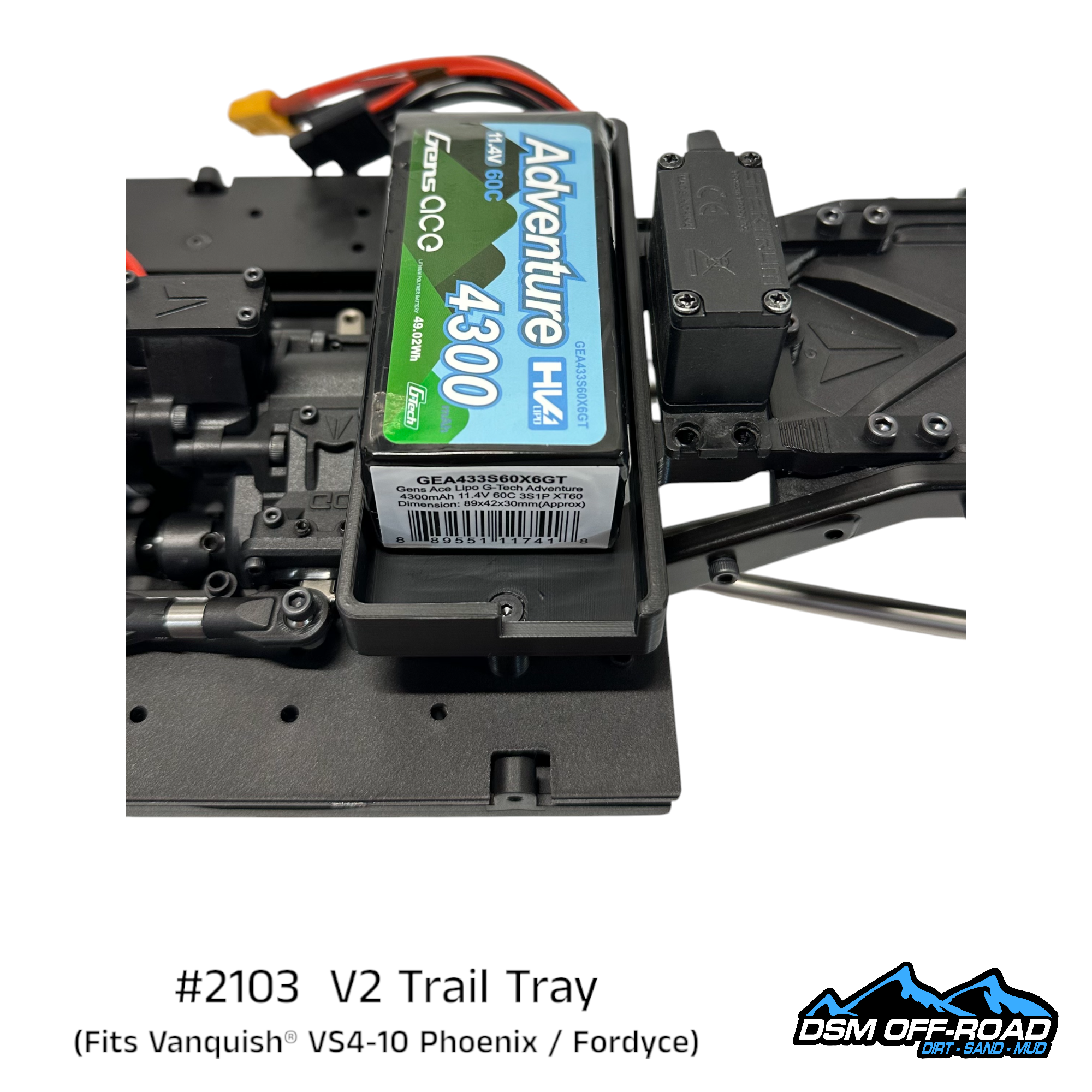 Trail Tray (Fits Vanquish® VS4-10, Phoenix, Fordyce)