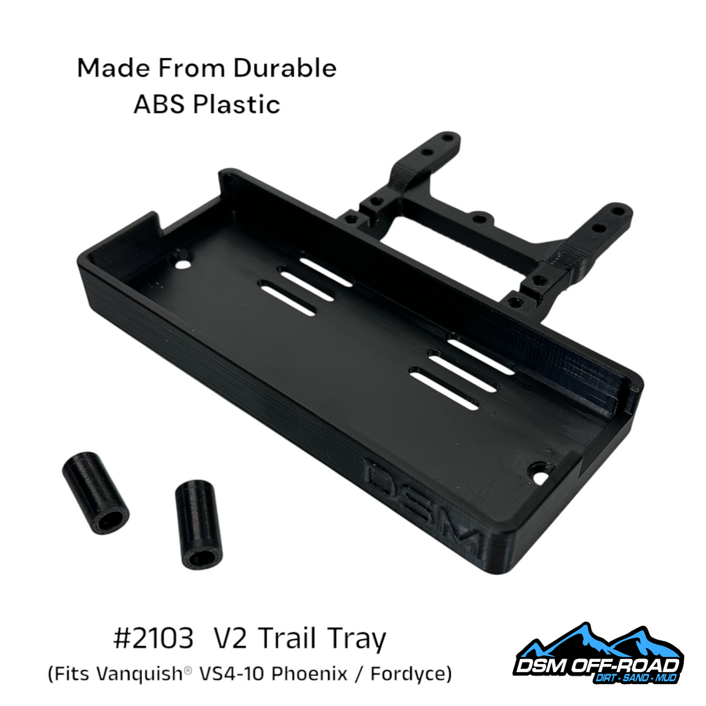 Trail Series Battery Tray (Fits Vanquish® VS4-10, Phoenix, Fordyce)