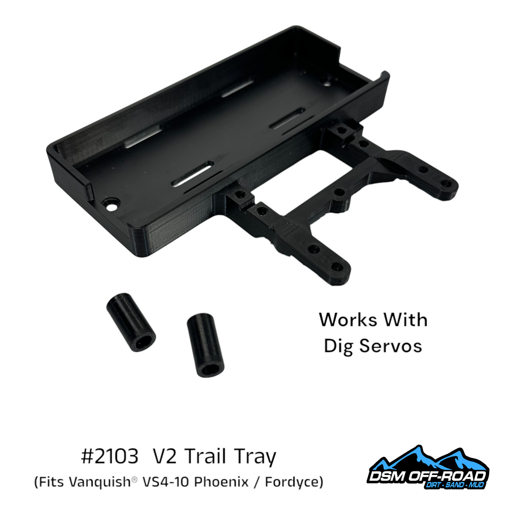 Trail Series Battery Tray (Fits Vanquish® VS4-10, Phoenix, Fordyce)