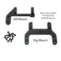 DIG & OD Mounts for Reefs® RAW100 Servos (Fits Vanquish® VS4-10 w/ VFD Twin)