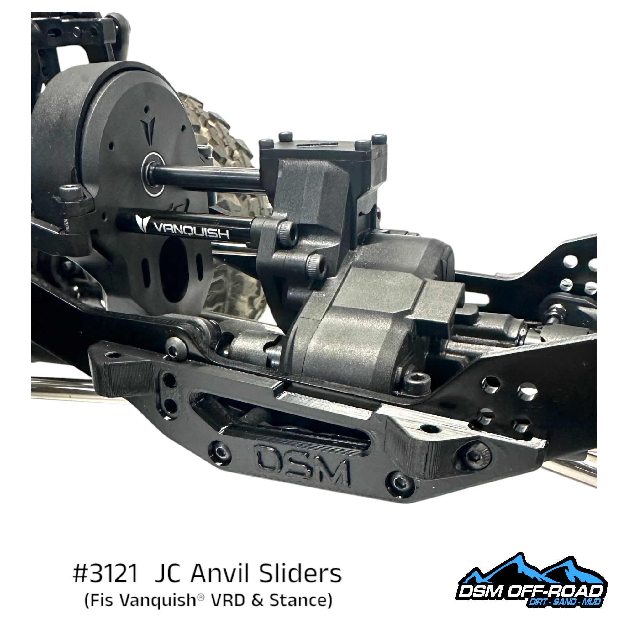 Sliders for Jconcepts® Anvil Body (Fits Vanquish® VRD & Stance)