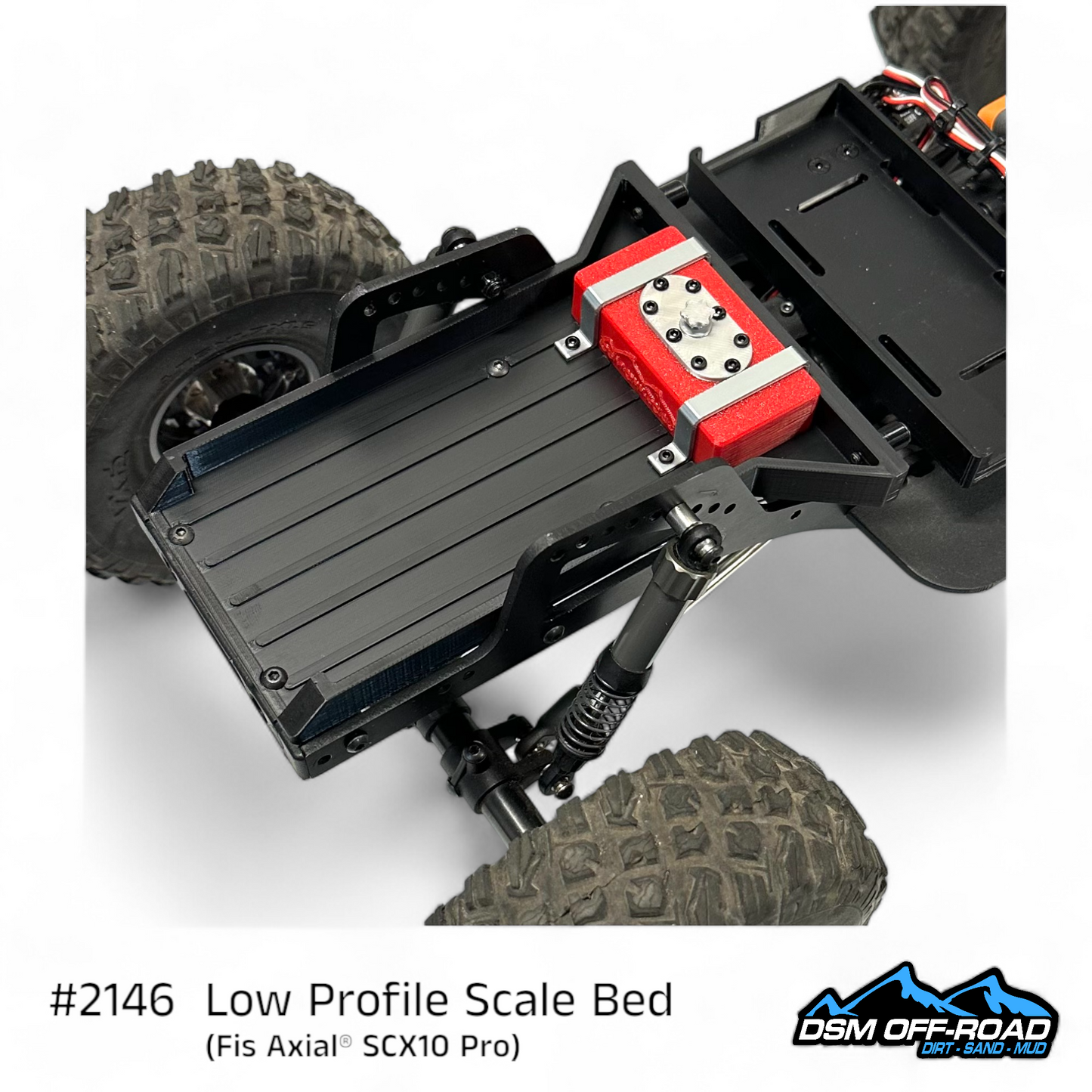 Low Profile Scale Comp Bed (Fits Axial® SCX10 Pro)