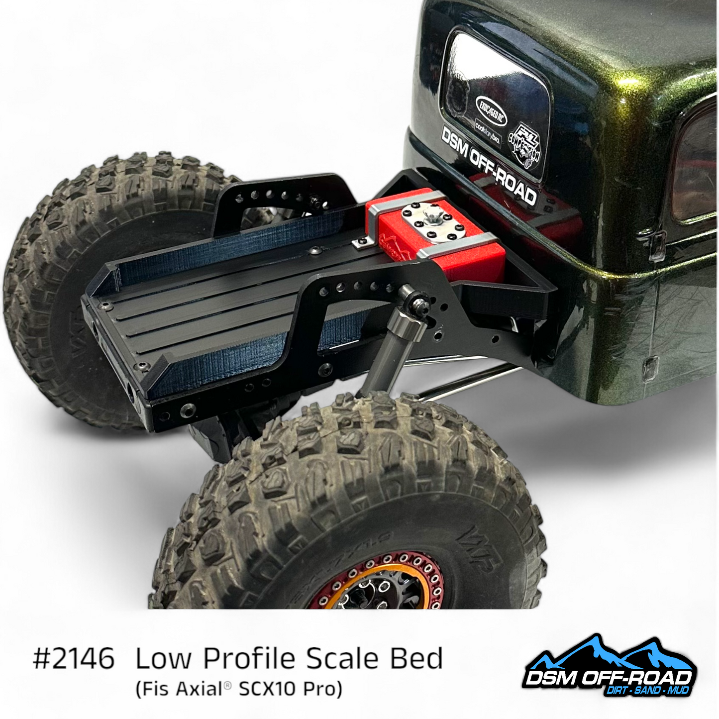 Low Profile Scale Comp Bed (Fits Axial® SCX10 Pro)
