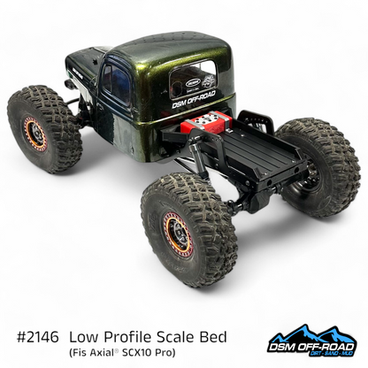 Low Profile Scale Comp Bed (Fits Axial® SCX10 Pro)