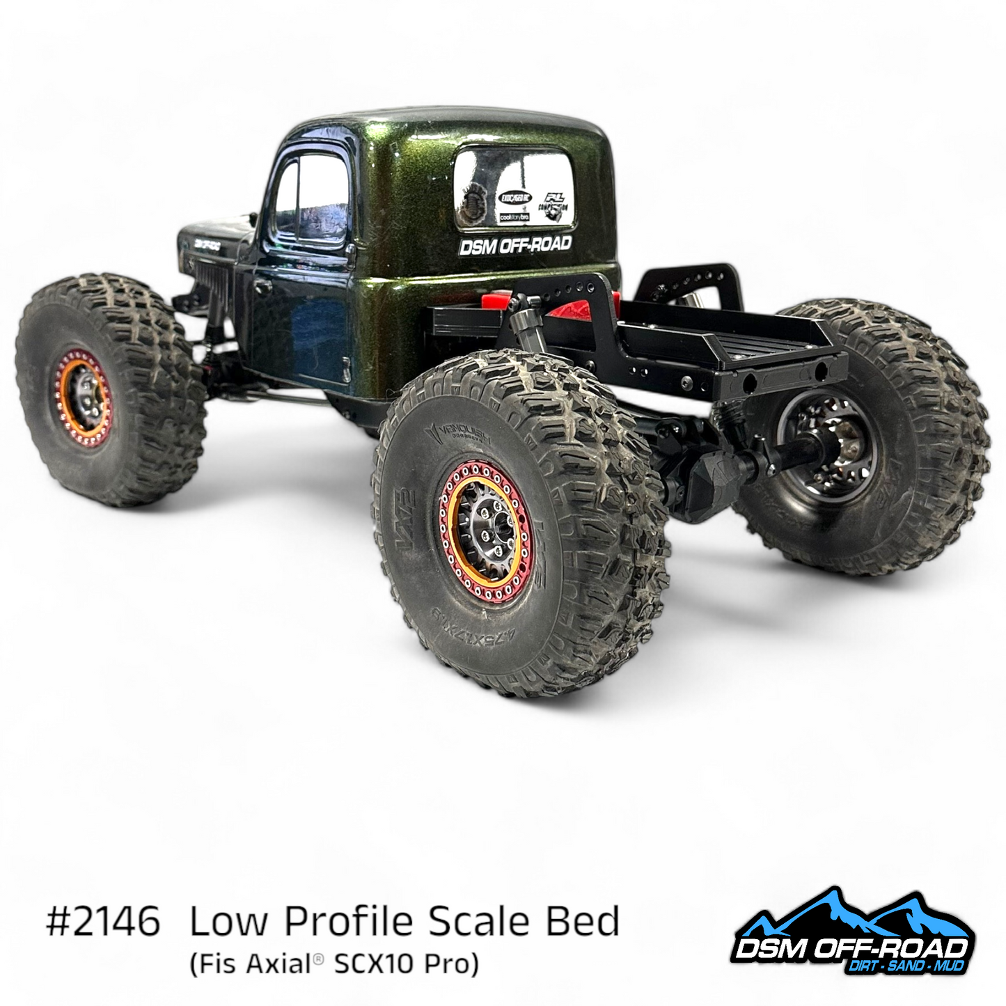 Low Profile Scale Comp Bed (Fits Axial® SCX10 Pro)