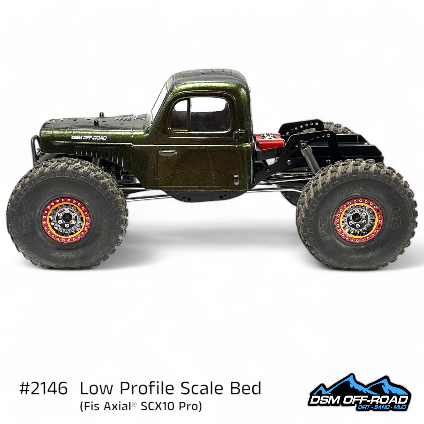 Low Profile Scale Comp Bed (Fits Axial® SCX10 Pro)