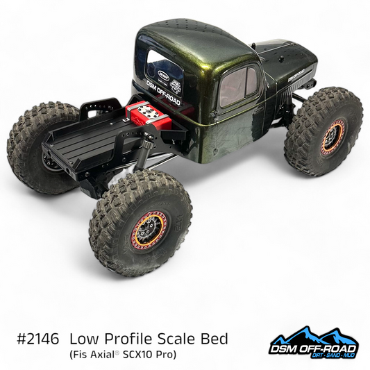 Low Profile Scale Comp Bed (Fits Axial® SCX10 Pro)