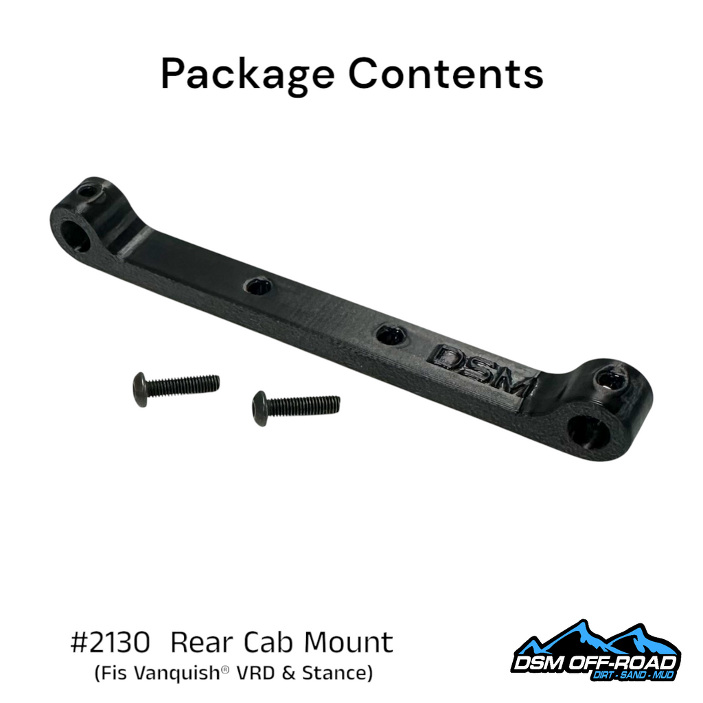 Rear Cab-Only Body Mount (fits Vanquish® VRD, Mullet & Stance)