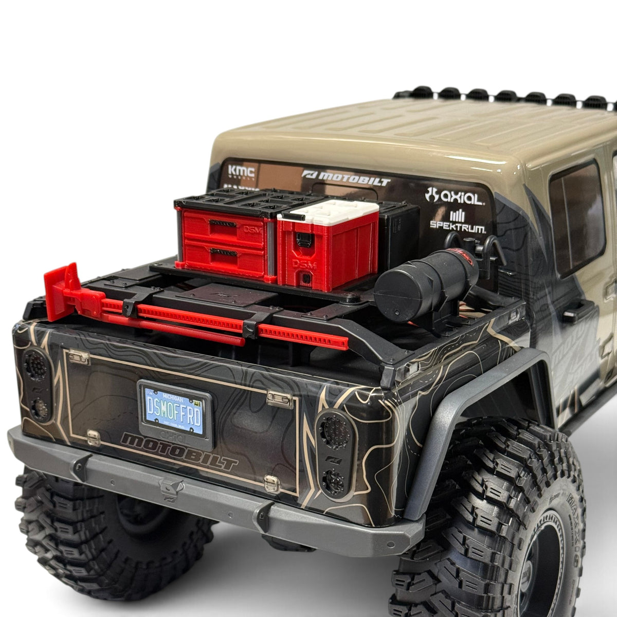 #2193 2 Drawer Tool Box & Cooler Setup (Fits 2026 Axial® JT Gladiator)