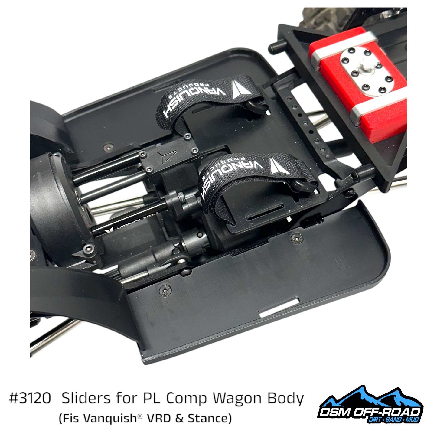 Sliders for Pro-Line® Comp Wagon Body (Fits Vanquish® VRD & Stance)