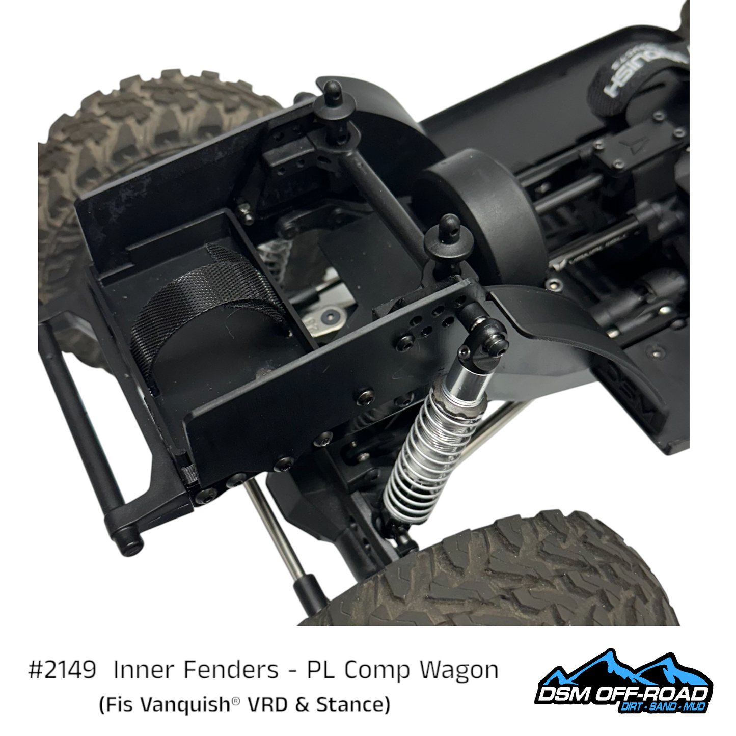 Inner Fenders for Pro-Line® Comp Wagon Body (fits Vanquish® VRD & Stance)