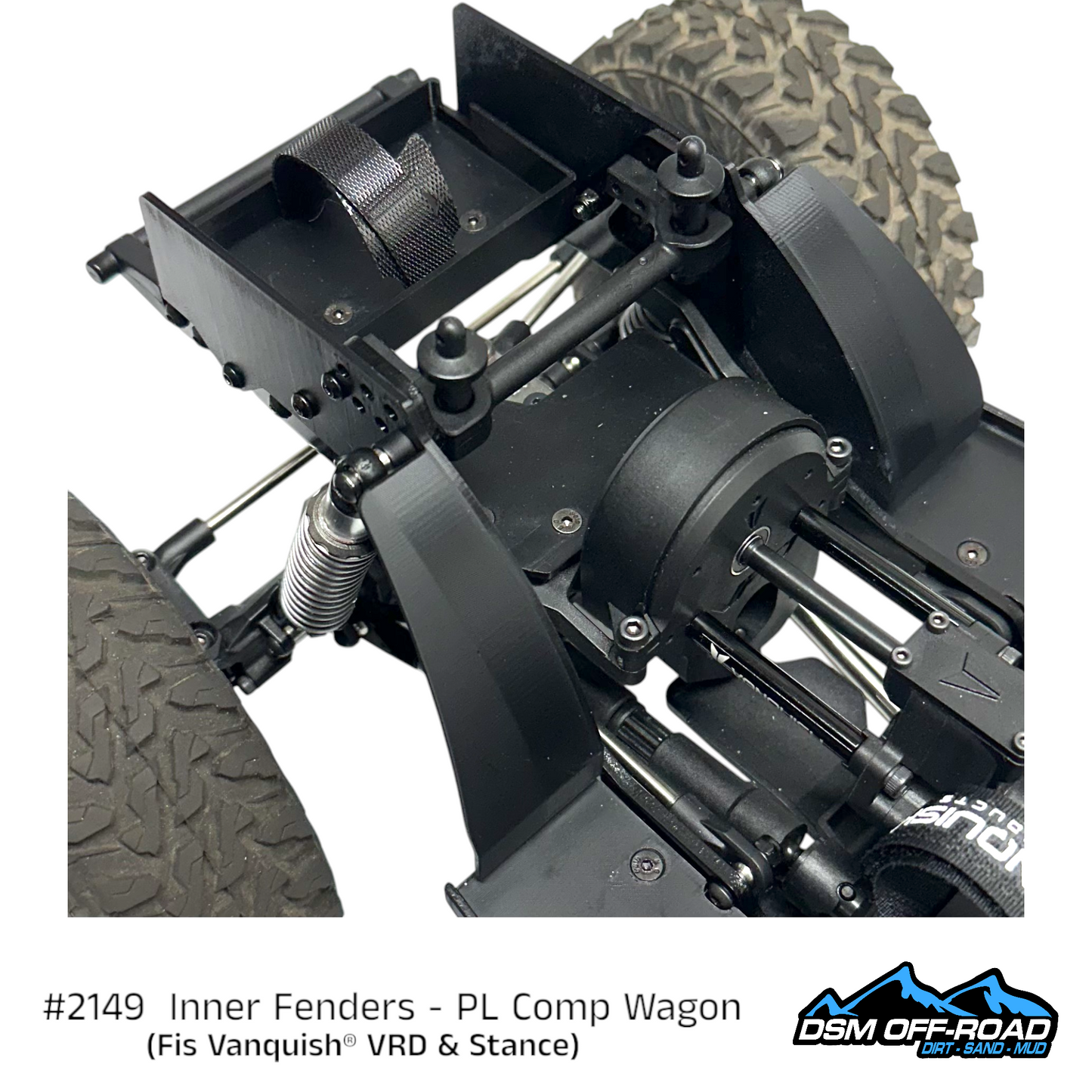 Inner Fenders for Pro-Line® Comp Wagon Body (fits Vanquish® VRD & Stance)