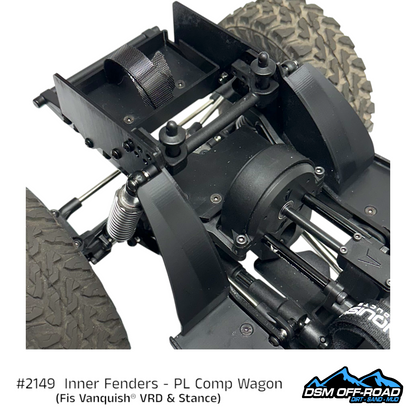 Inner Fenders for Pro-Line® Comp Wagon Body (fits Vanquish® VRD & Stance)