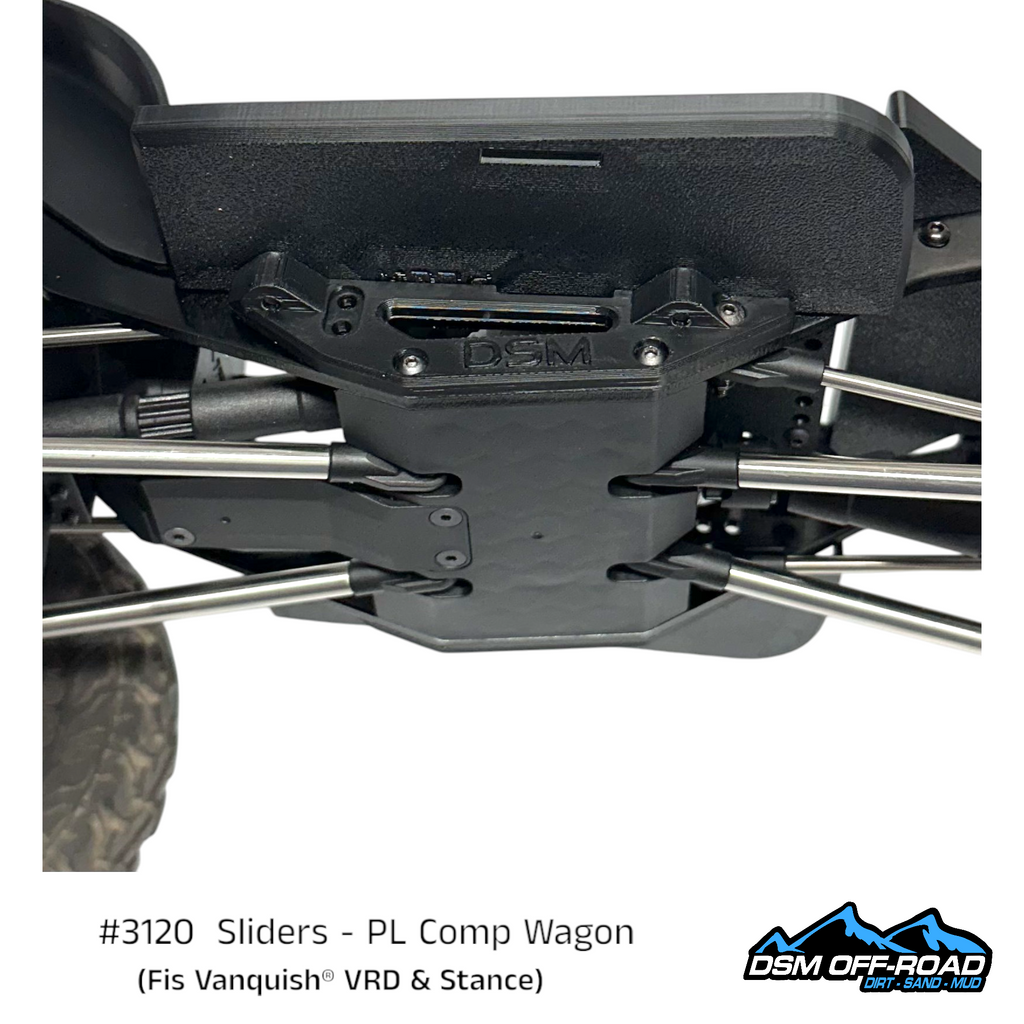 Sliders for Pro-Line® Comp Wagon (Fits Vanquish® VRD & Stance)