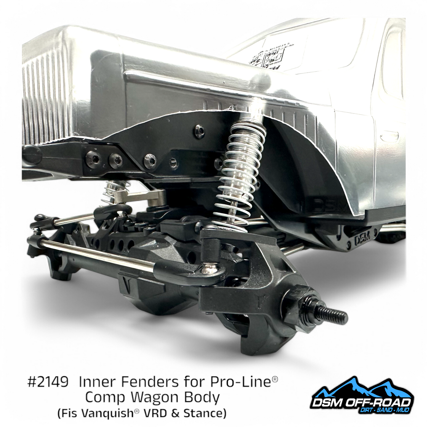 Inner Fenders for Pro-Line® Comp Wagon Body (fits Vanquish® VRD & Stance)