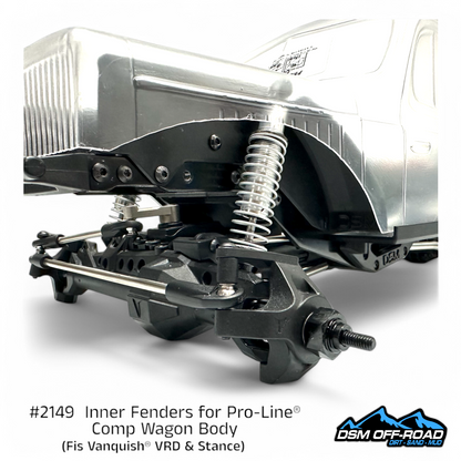 Inner Fenders for Pro-Line® Comp Wagon Body (fits Vanquish® VRD & Stance)