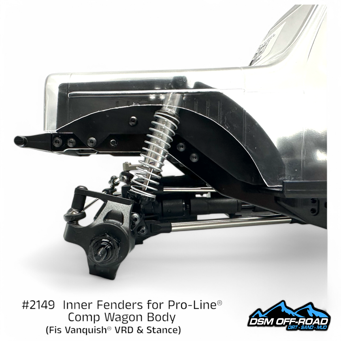 Inner Fenders for Pro-Line® Comp Wagon Body (fits Vanquish® VRD & Stance)