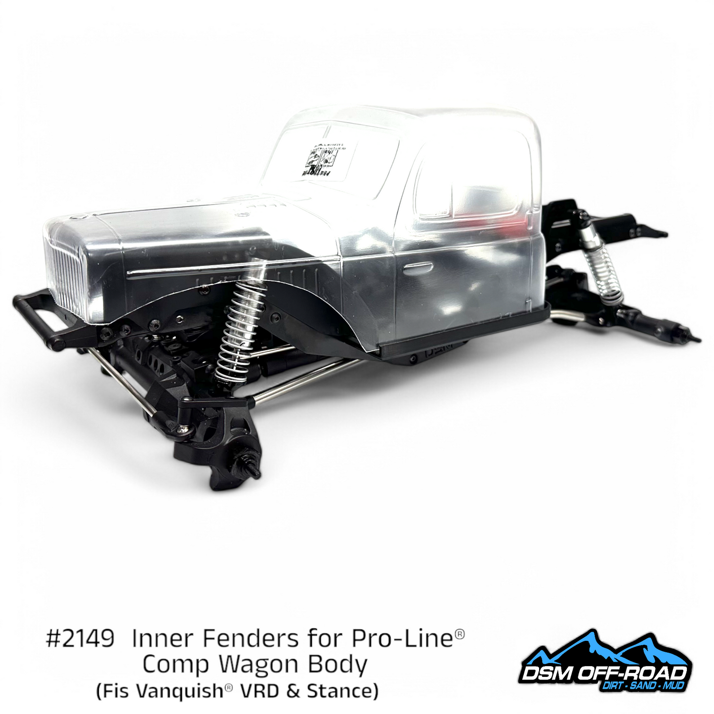 Inner Fenders for Pro-Line® Comp Wagon Body (fits Vanquish® VRD & Stance)