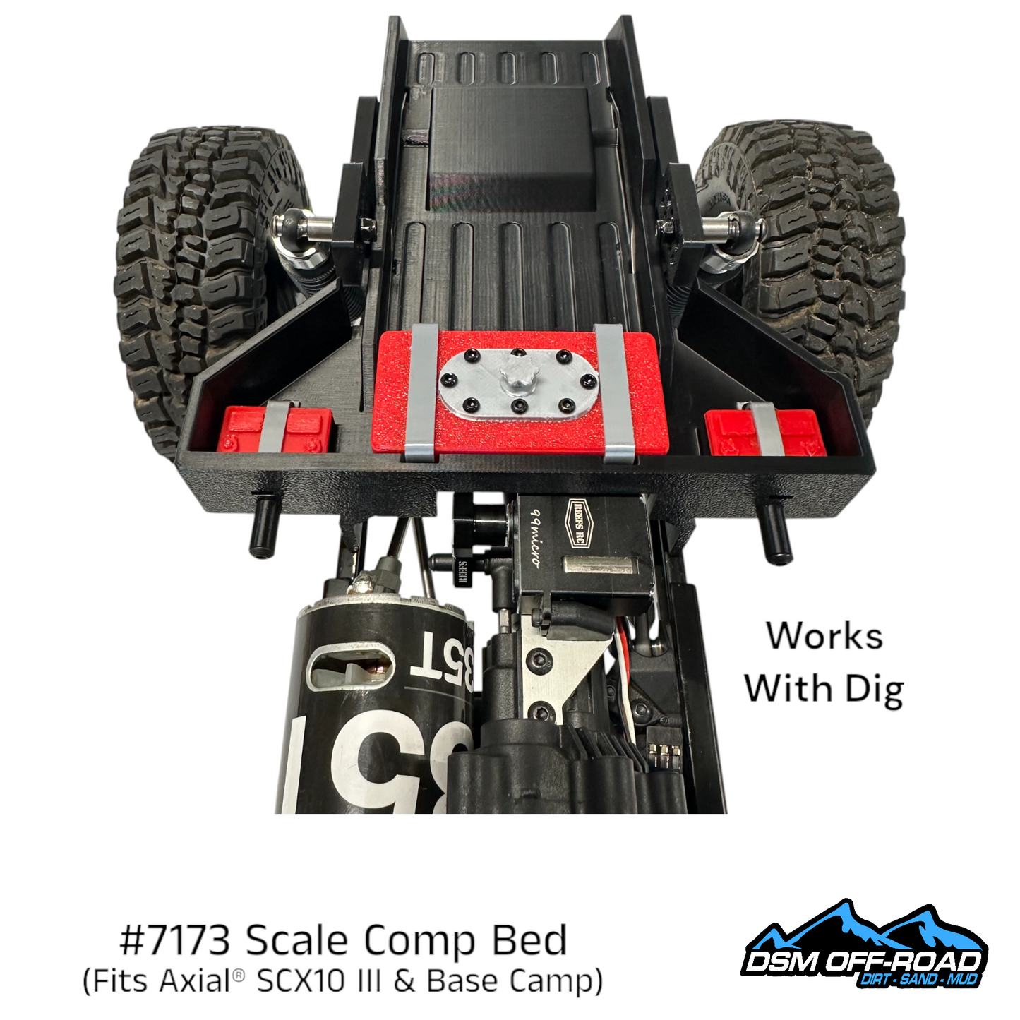 Scale Comp Bed (for Axial® SCX10 III & Base Camp)