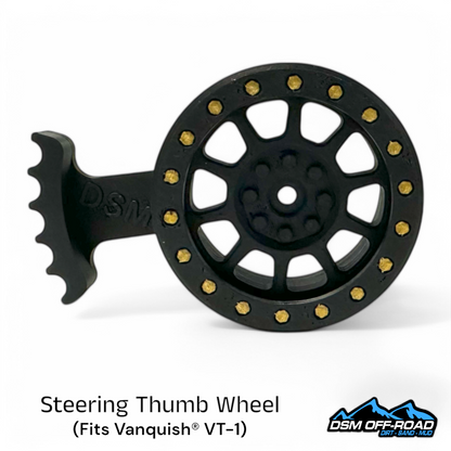 BB Thumb Steering Wheel - Matte Black (Fits Vanquish® VT-1)