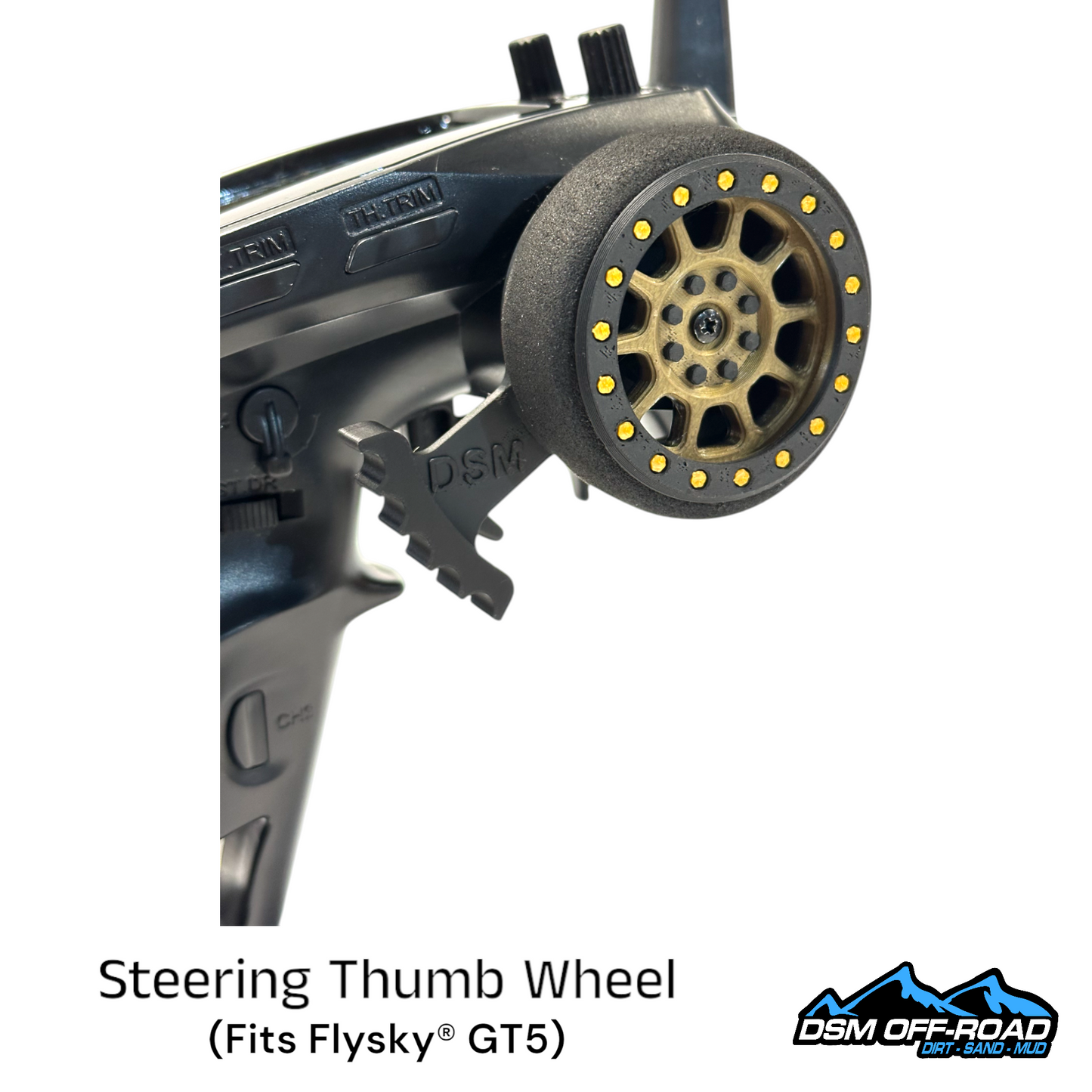 BB Thumb Steering Wheel - Bronze (Fits FlySky® GT5)