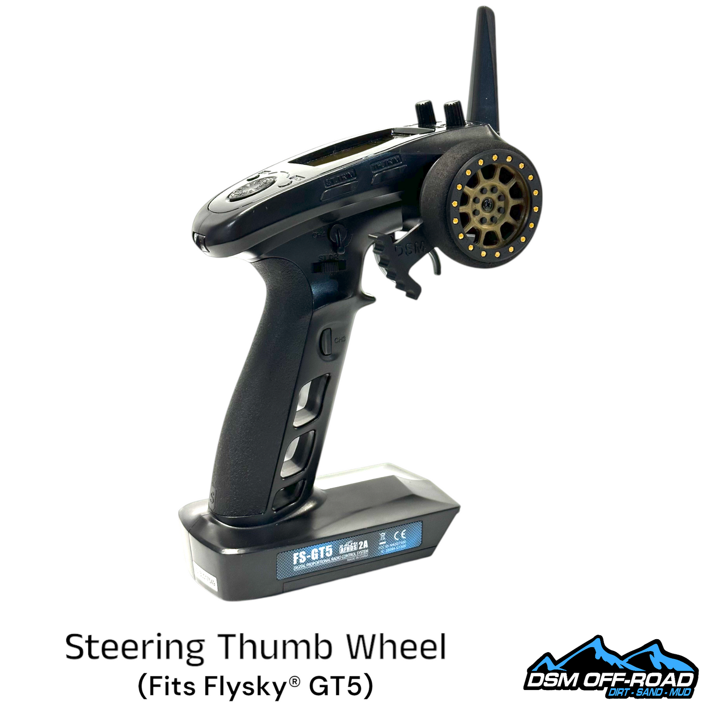 BB Thumb Steering Wheel - Bronze (Fits FlySky® GT5)