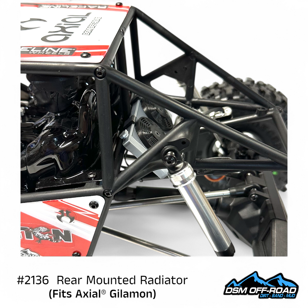 Rear Mounting Radiator Rear Mounted Radiator (Fits Axial® Gilamon) – DSM Off-Road