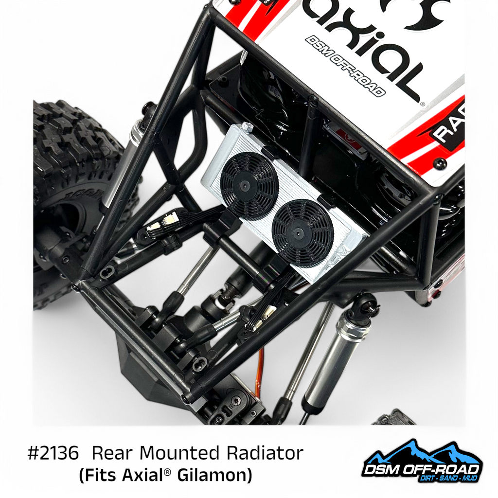 Off Road Car Rear Radiator Rear Mounted Radiator (Fits Axial® Gilamon) – DSM Off-Road