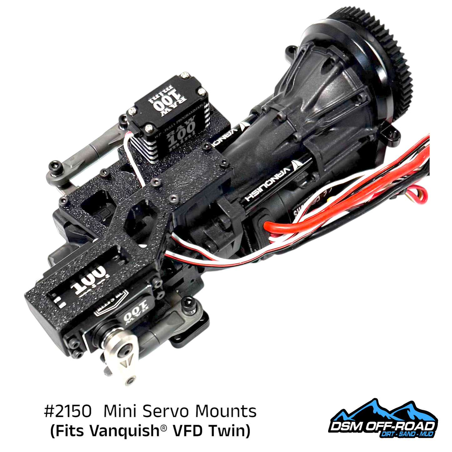 Mini Servo Mounts (for Vanquish® VFD Twin Transmission)