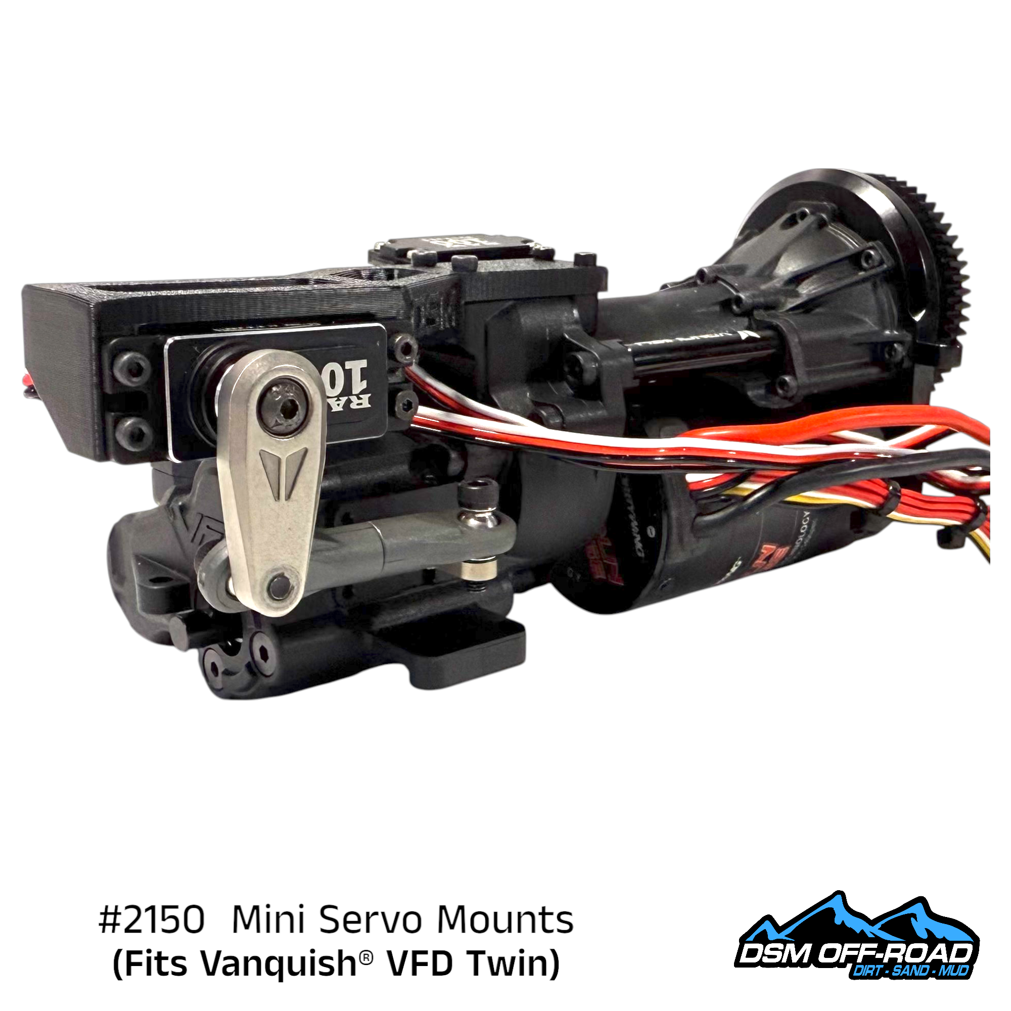 Mini Servo Mounts (for Vanquish® VFD Twin Transmission)