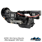 Universal Servo Mounts for Reefs® RAW100 Servos (for Vanquish® VFD Twin Transmission) (STL File)